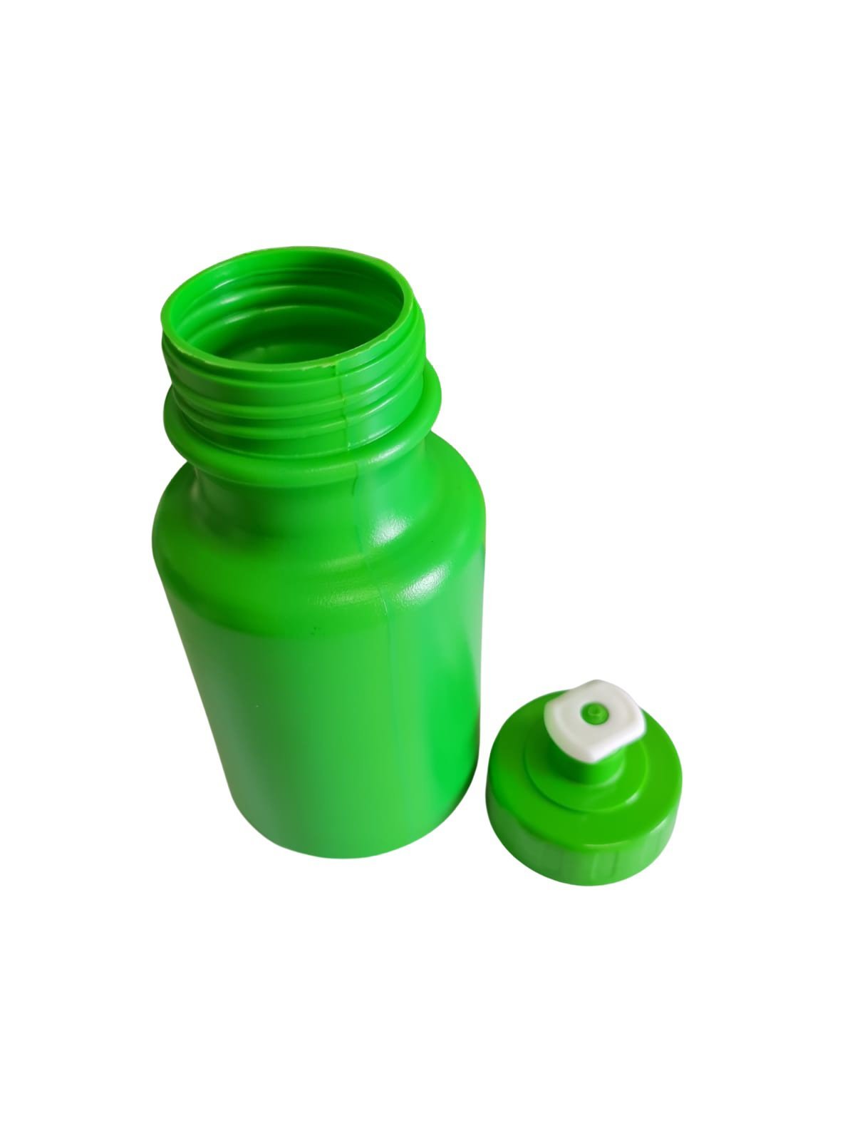 Kit 10 Mini Garrafas Squeeze 300ml plástico colorida - Verde - 1