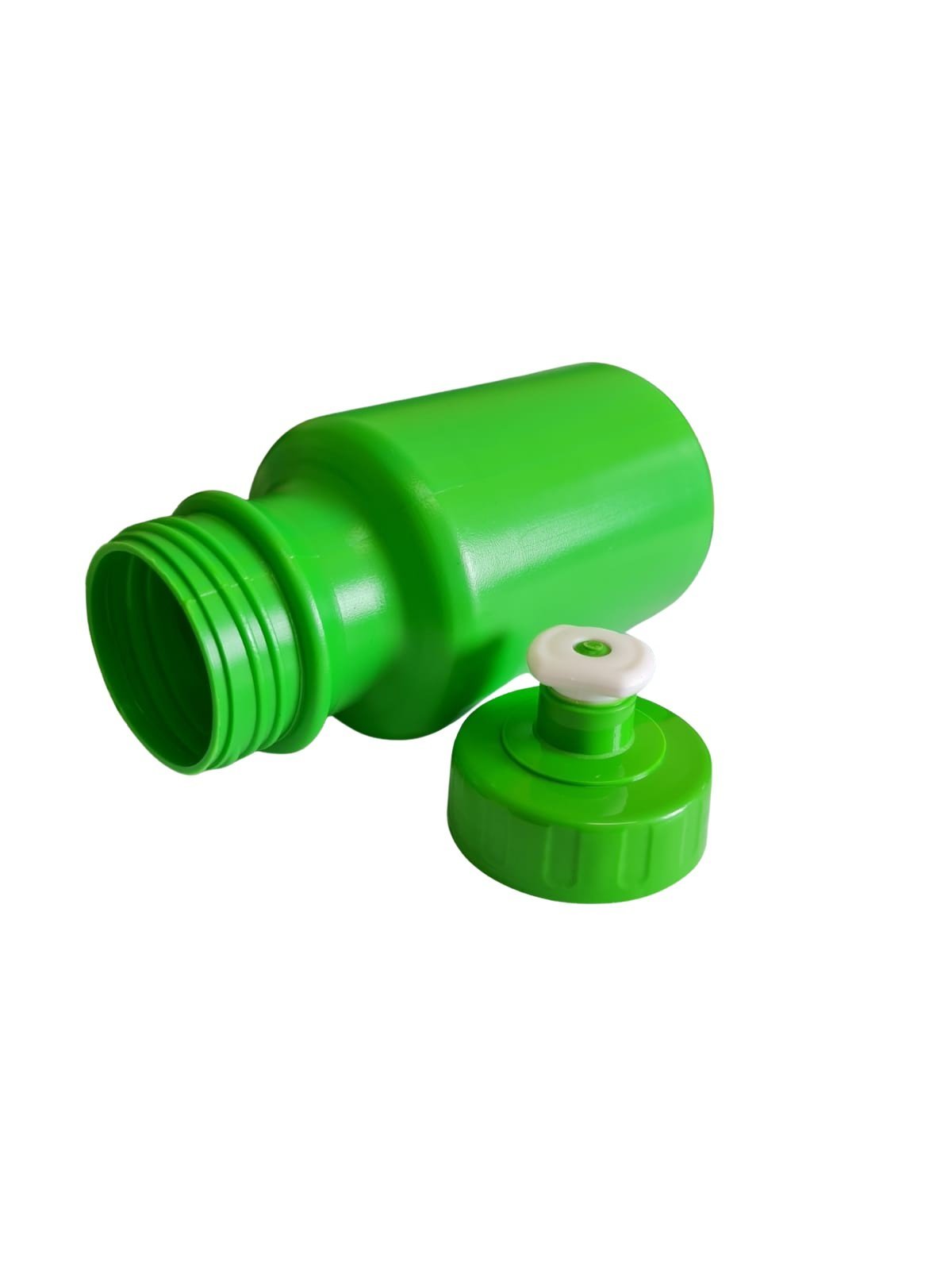 Kit 10 Mini Garrafas Squeeze 300ml plástico colorida - Verde - 4