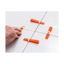 Ver imagem 3 de Kit 10 Nivelador Piso 1mm Embalagem 100 Unidades - Metasul