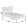 Cama Casal Dallas II - Branco - 4