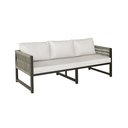 Ver imagem 2 de Conjunto de Sofás 5 Lugares Corda Náutica e Alumínio Pintura Eletrostática