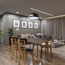 Ver imagem 2 de Conjunto Life Design Mesa 4 Cadeiras:Preto