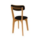 Ver mais imagens de Conjunto Life Design Mesa 4 Cadeiras:Preto