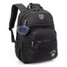 Mochila Escolar Infantil Kk24m14 Preta - Kika - 1