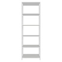 Ver imagem 7 de Estante Armário Multiuso para Escritório 59cm 5 Prateleiras Branco Madesa