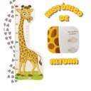 Ver imagem 2 de Regua de Crescimento Girafa Infantil Madeira Portatil 140cm Painel MDF Parede Quarto Medidas Crianca
