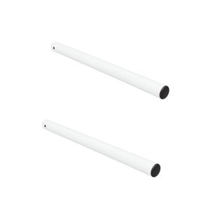 Kit 2 Suportes de Pia Tubo Redondo para Chumbar 60 Cm - Nv456rdp