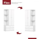 Ver imagem 5 de Quarto de Bebê Completo Labirinto 2 Portas 2 Gavetas Branco - Henn