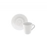 Xícara P/ Café 70ml 96010238 Leonora Porcelana Branca Tramontina 30089 - 1