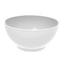 Ver imagem 1 de Tigela Grande Crippa Travessa Redonda 3,1l Branco Servir Salada Sobremesa Pratos Quentes