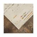 Ver imagem 2 de Tapete para Sala Moderno Estonado Harmonia 200x250 01 Branco Azul Laranja