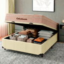 Ver imagem 5 de Conjunto Cama Box Bau Blindado Casal + Colchão Molas Ensacadas Airtech Ortobom