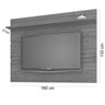 Rack com Painel para TV até 72 Polegadas Vivare Móveis Germai - 3