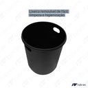 Ver imagem 7 de LIXEIRA DE EMBUITR EM ACO INOX COM ACABAMENTO ESCOVADO - LAC0001