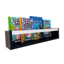 Ver imagem 1 de Prateleira para Livros Infantis Nicho Organizador Pelúcia Quarto de Criança Mdf Preto 55 Cm:branco
