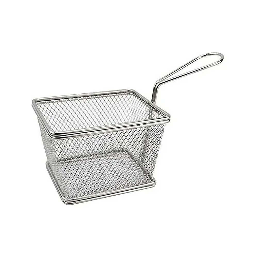 Cesta Para Servir Porções Frituras em Aço Inox UnyHome - 3