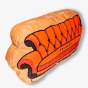 Ver imagem 2 de Almofada Formato Fibra Friends Icone