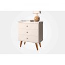 Ver imagem 2 de Mesa de Cabeceira 3 Gavetas Status