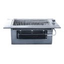 Ver imagem 1 de Churrasqueira Cooktop Gás Infravermelho Inox sem Fumaça Apto