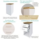Ver mais imagens de Conjunto Escritório Home Office: Mesa 6135 + Gaveteiro 6096