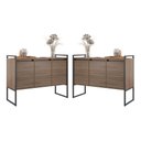 Ver imagem 1 de Armario Industrial 3 Portas Balso Conjunto 2 Peças - Affara Affara