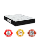 Ver imagem 5 de Cama Box Baú Solteiro + Colchão Smart D33 One Face - 88x188x61cm - Branco