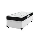 Ver imagem 4 de Cama Box Baú Solteiro + Colchão Smart D33 One Face - 88x188x61cm - Branco