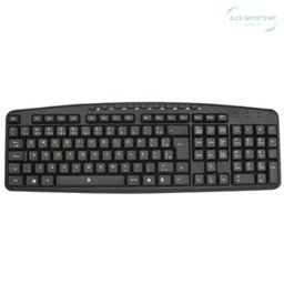 Teclado com fio tecrado top para digitaçao com mutimidia - 2