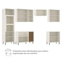 Ver imagem 7 de Cozinha Modulada 6 Peças Linea Luciane com Balcões e Torre Quente