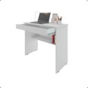 Ver imagem 1 de Mesa Computador Escrivaninha Vitoria Branca