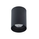 Ver imagem 1 de 5 Spot Plafon Sobrepor Preto Redondo Direcionavel AR70 Area Externa Zan94