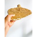 Ver imagem 2 de Escultura Anjo Coração em Barro. Artesanal. Pintado a Mão. para Pendurar