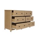 Ver imagem 6 de Cômoda 6 Gavetas Ditália Dm-217 Carvalho