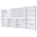 Ver imagem 6 de KIT CLOSET QUARTO COM JANELA M81.2021.B (CASA, QUARTO, LOJA) MUNDI MOVEIS