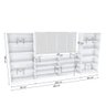 KIT CLOSET QUARTO COM JANELA M81.2021.B (CASA, QUARTO, LOJA) MUNDI MOVEIS - 2
