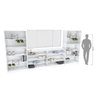 KIT CLOSET QUARTO COM JANELA M81.2021.B (CASA, QUARTO, LOJA) MUNDI MOVEIS - 7