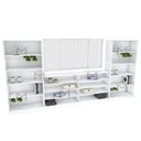 Ver imagem 4 de KIT CLOSET QUARTO COM JANELA M81.2021.B (CASA, QUARTO, LOJA) MUNDI MOVEIS