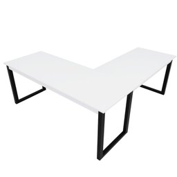 Mesa de Escritório em L Estilo Industrial 1,50mx1,50m Technox Mesa em L - 2