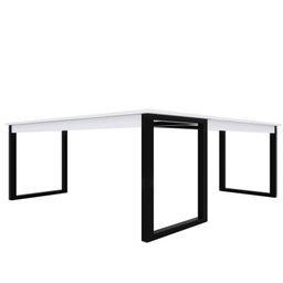 Mesa de Escritório em L Estilo Industrial 1,50mx1,50m Technox Mesa em L - 1