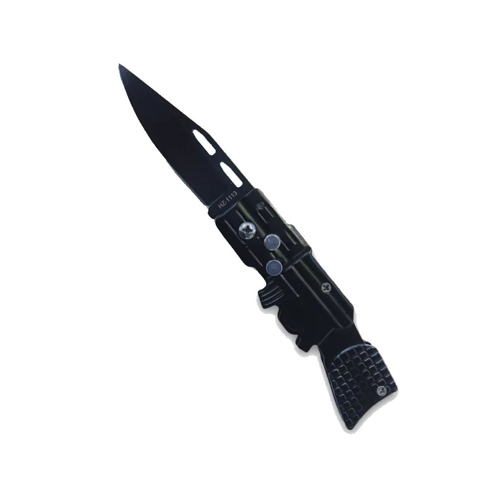 Canivete Tático Automático Fuzil Hz-1113