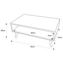 Ver imagem 7 de Mesa de Centro Pé Palito Laqueada Tiffany M A Sorprezo Mesa Centro