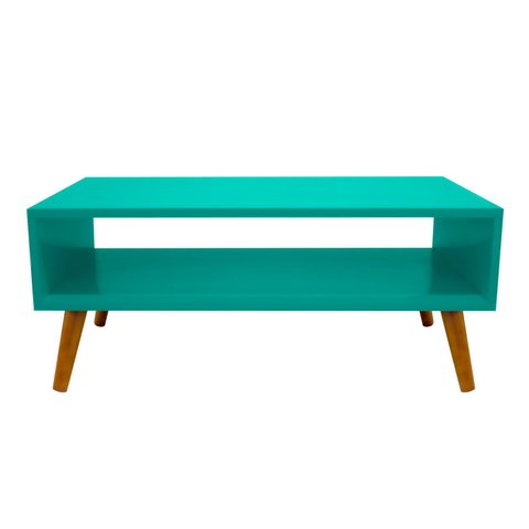 Mesa de Centro Pé Palito Laqueada Tiffany M A Sorprezo Mesa Centro