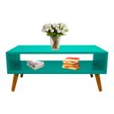 Ver imagem 5 de Mesa de Centro Pé Palito Laqueada Tiffany M A Sorprezo Mesa Centro