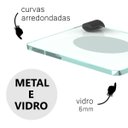 Ver imagem 3 de Saboneteira Dupla para Banheiro Orion Suporte Preto 1041or.ptfc