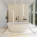 Ver imagem 2 de Saboneteira Dupla para Banheiro Orion Suporte Preto 1041or.ptfc