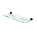 Ver imagem 1 de Saboneteira Dupla para Banheiro Orion Suporte Preto 1041or.ptfc