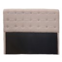 Ver imagem 1 de Cabeceira Cristal Suede Marfim 1,40 - Bandiera Decor