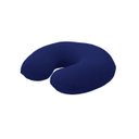 Ver imagem 5 de Kit Amamentação Poltrona, Puff e Almofada Suede Azul Marinho Dominic Decor Lille
