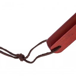 Kit Churrasco 2 Pçs Aço Inox e Madeira 34cm X 6,5cm X 2,6cm - Clink - 3