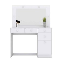 Penteadeira Camarim Glamour - Branco - 3 Penteadeira Camarim Glamour - Branco - 3